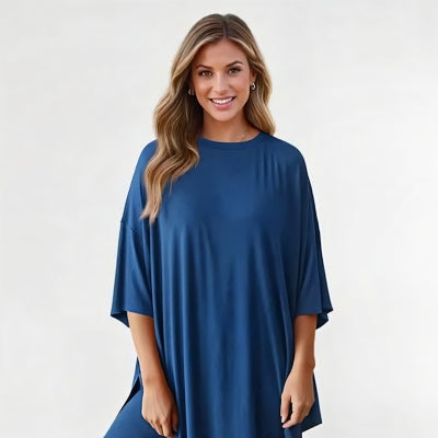 Summer Shorts Suit Fashion Loose Short-sleeved