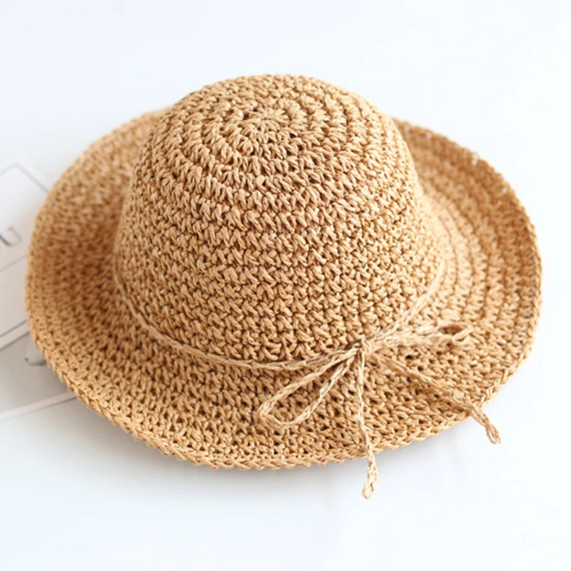 Summer New Parent-child Straw Hat Girl