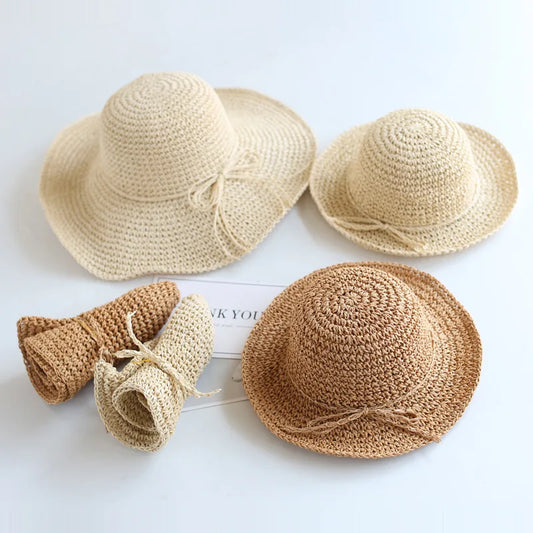 Summer New Parent-child Straw Hat Girl