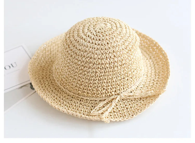 Summer New Parent-child Straw Hat Girl
